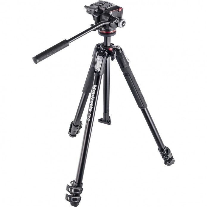 Manfrotto 190X Alu 3 Sec Kit Fluid 