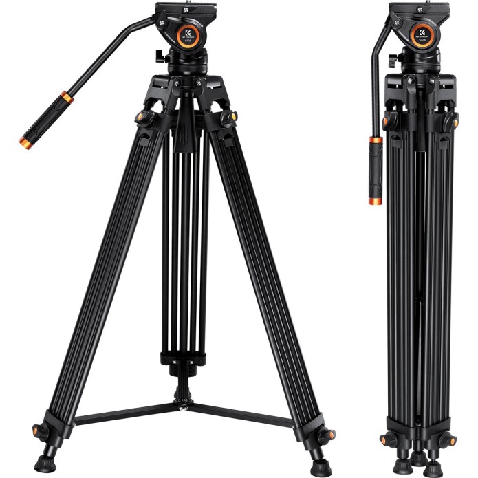 K&F Concept Video Tripod VA18+VH081