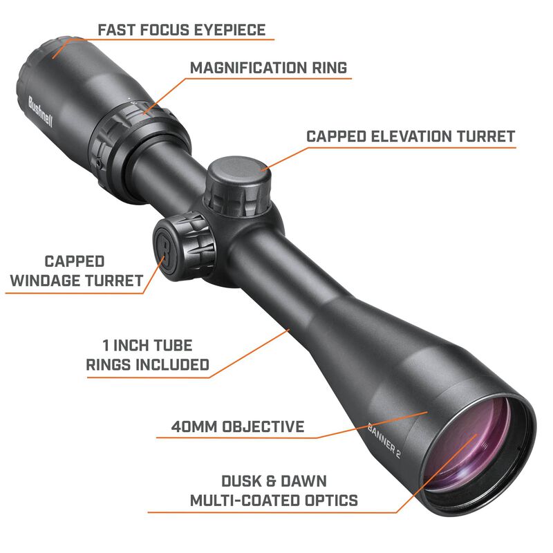 BUSHNELL AR Optics 3-9x40 DZ223 Bla
