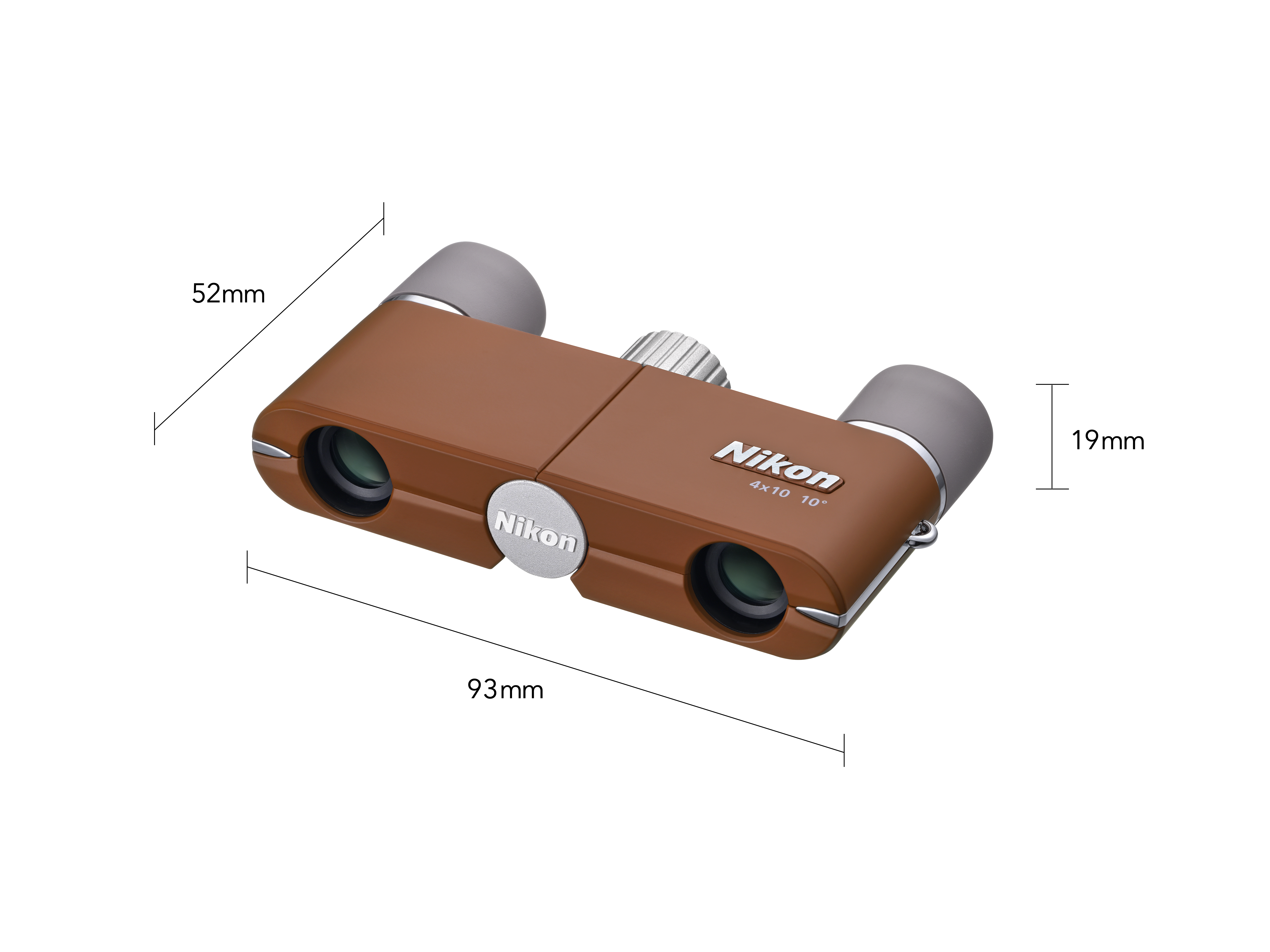 Nikon Theater 4x10 DCF  Brown  NEW